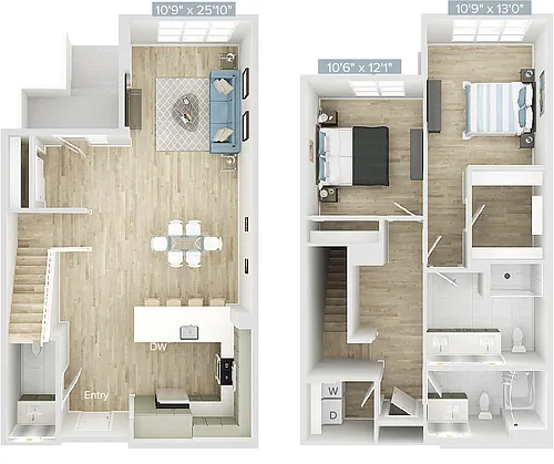 Floor plan B5TS-1512