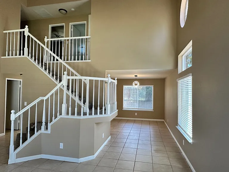 View of dining area from Family room