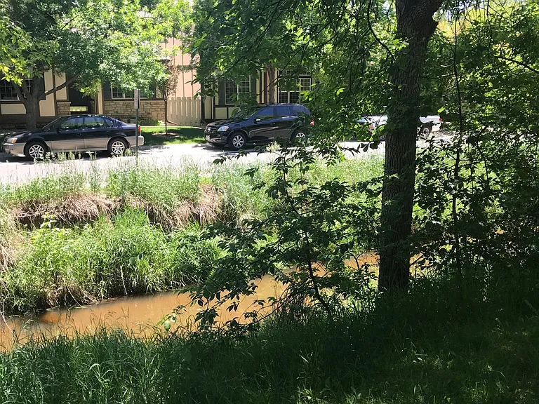 Water view from deck