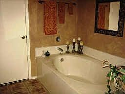 Relax at the end of a long day in the Master Bath.