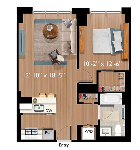 Floor plan Continuum 55_A6