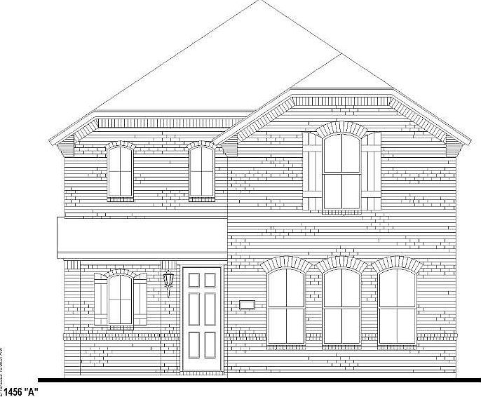 Plan 1456 Elevation A