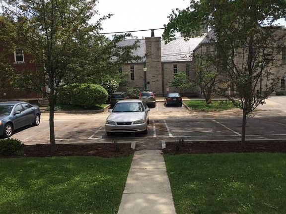 Back yard and parking