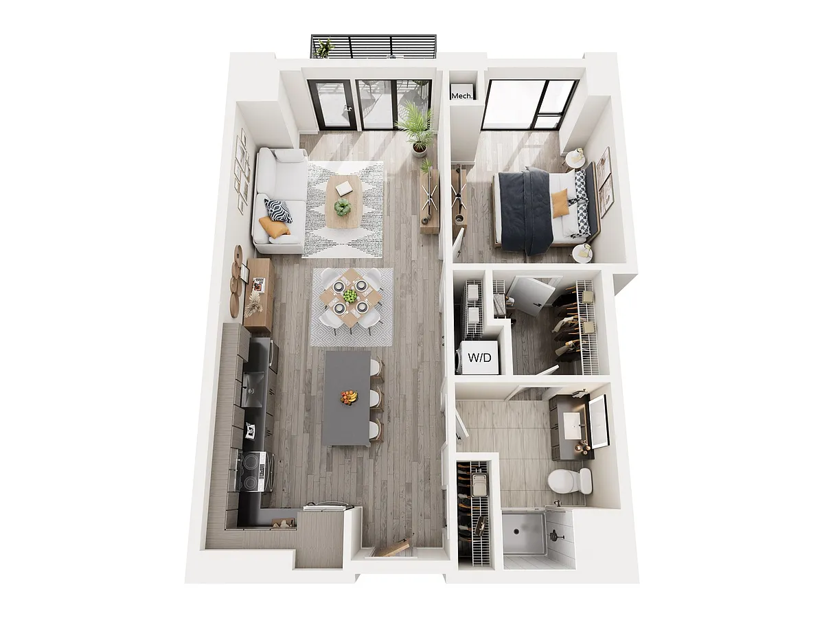 Floor plan 1A1