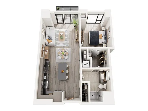 Floor plan 1A1