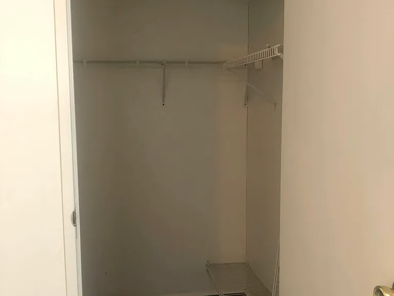 Bedroom 2 closet Space