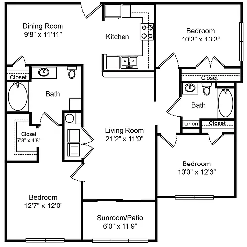 Floor plan THE BEAUMONT