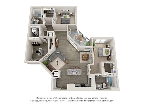 Floor plan B8