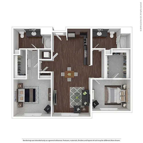 Floor plan 2X2