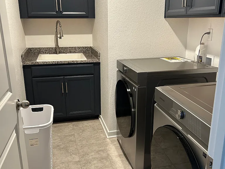 Upstairs laundry