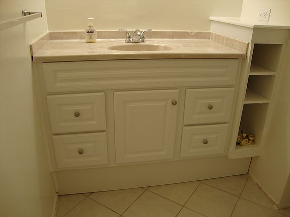 new bath cabinets