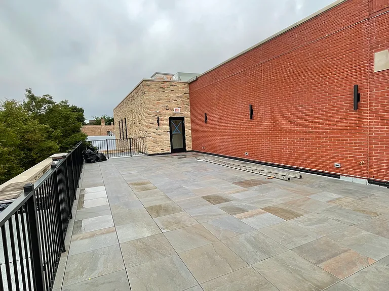 Roof Deck. Plants, dividing walls, furniture to come soon!