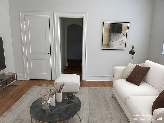 AI generated possible furniture layout!