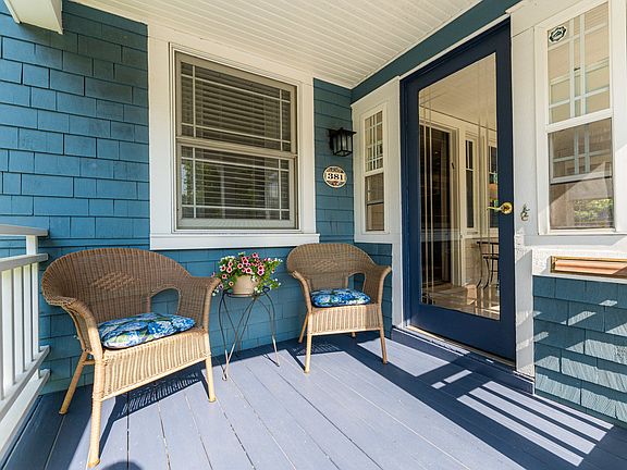 Sit outside on your porch and enjoy the outdoors,