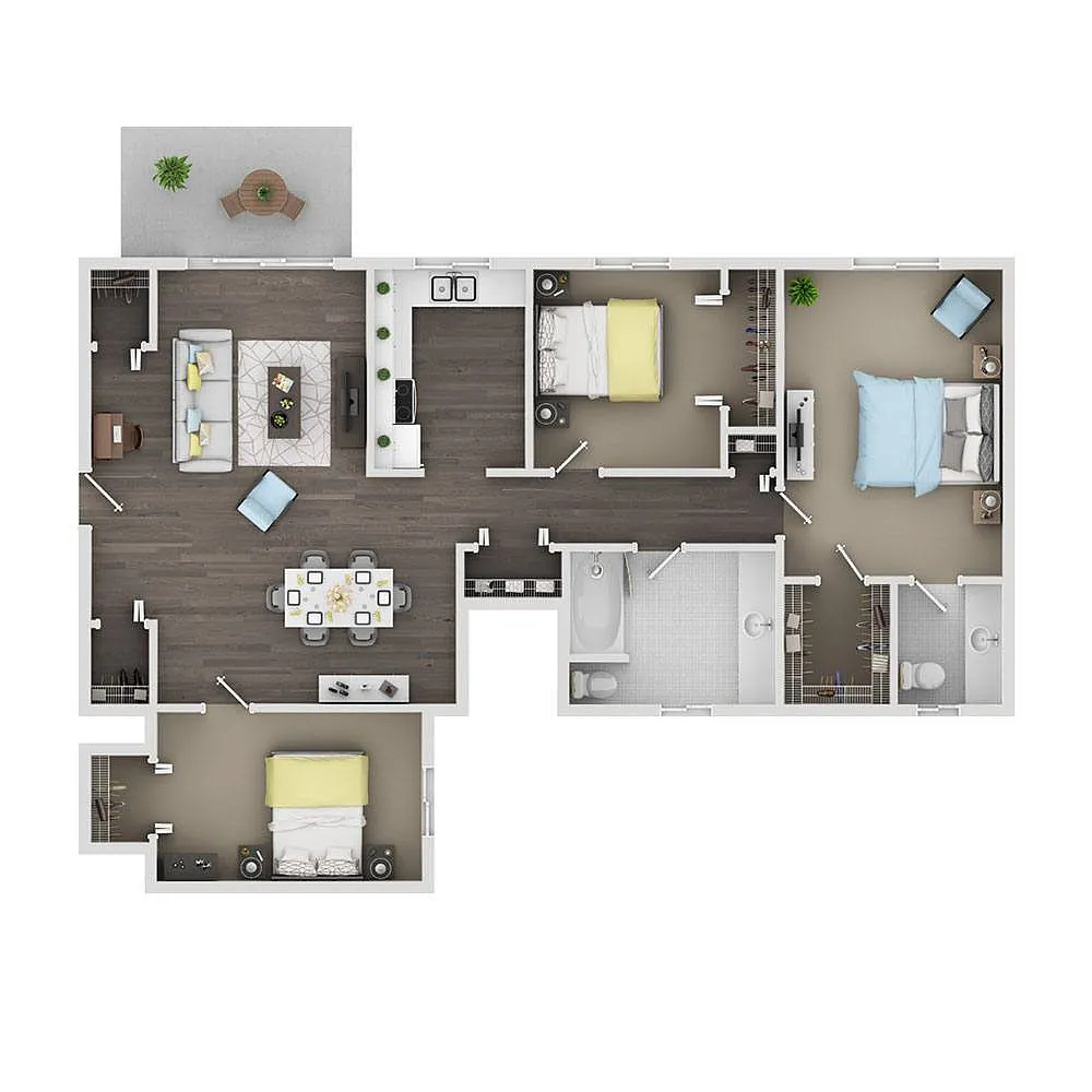 Floor plan D1