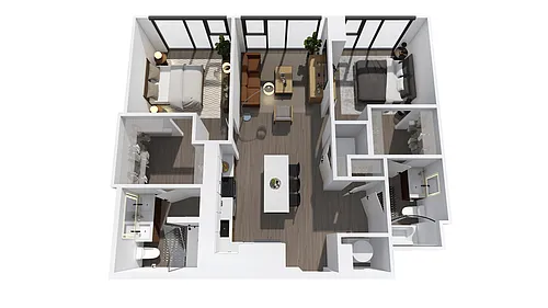 Floor plan B13