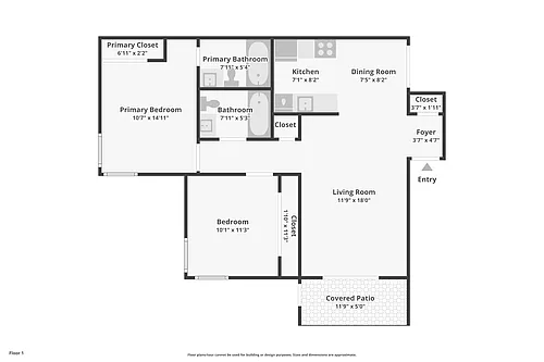 Floor plan 3 Bedroom 2 Bathroom