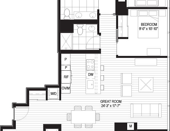 2nd image of 205 E Illinois St #3405