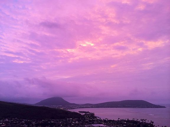 Panoramic ocean view