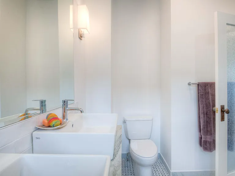 Primary bathroom.