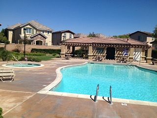community pool and spa