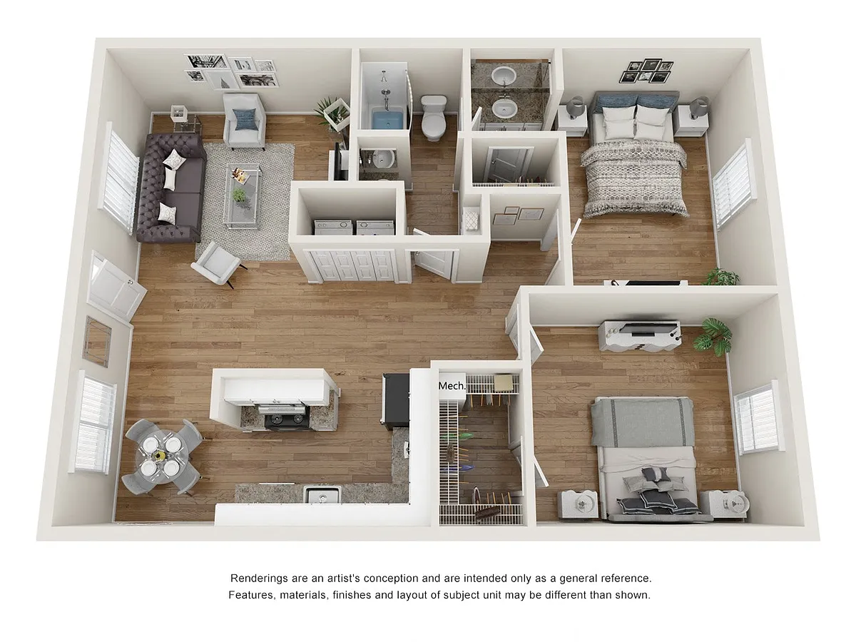 Floor plan The Riverpoint