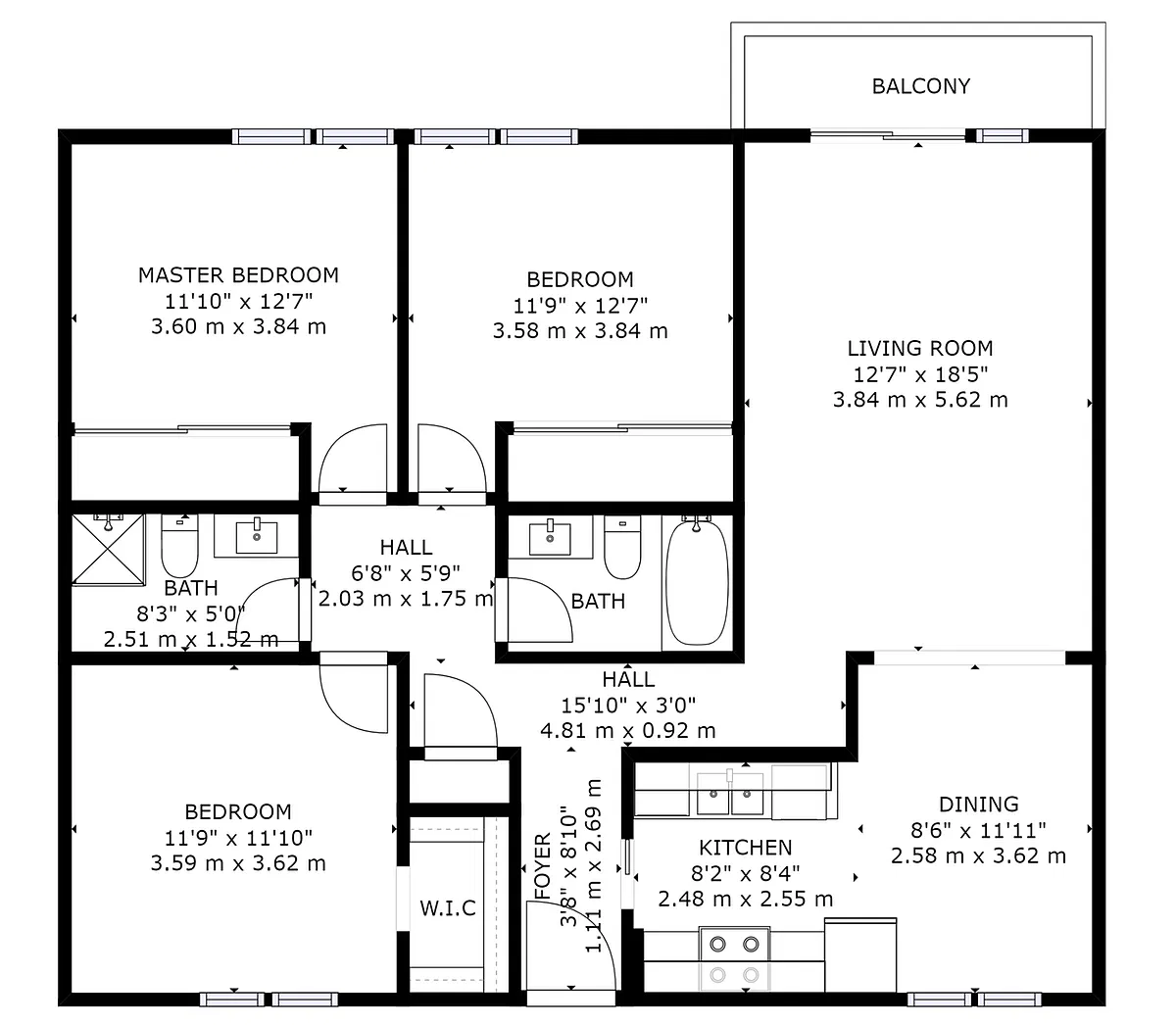 Floor plan 3X2