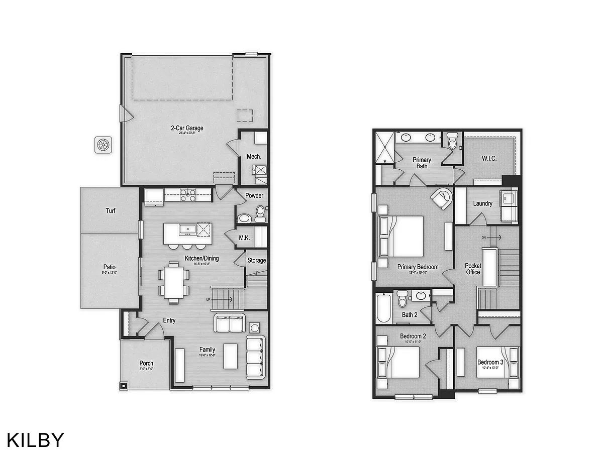 Floor plan The Kilby