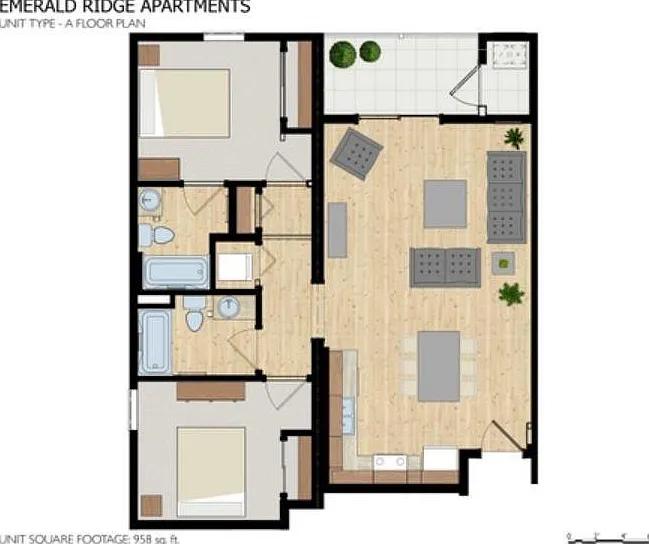 Emerald Ridge Apartments & Townhomes — Photo 44