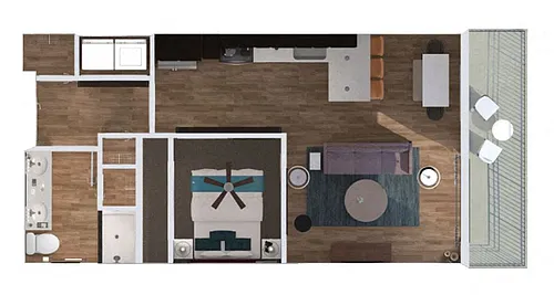 Floor plan Villa