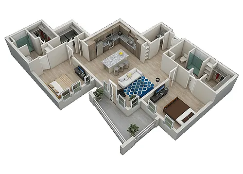 Floor plan Polaris