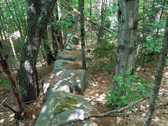 Marvel at stone walls!