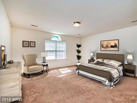 Master Bedroom Staged