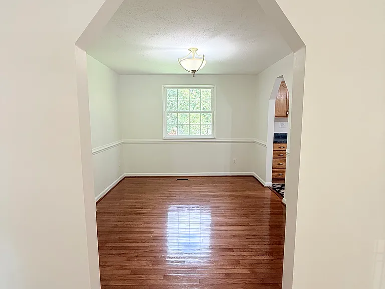 living room passes through to the formal dining room