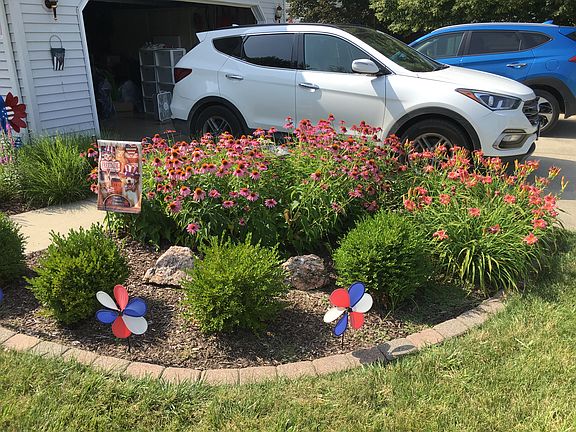 Beautiful landscaping 