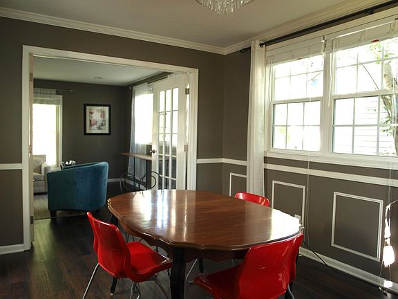 French doors into main living area All furniture displayed is included in rental price!