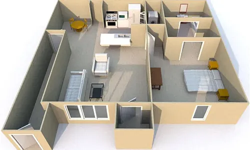 Floor plan Santiago - Premium Plus Upgrade
