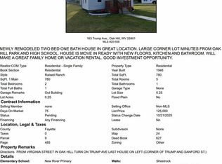 163 Trump Ave, Oak Hill, WV 25901