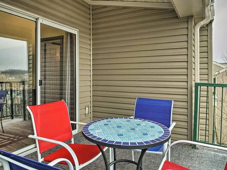 Furnished patio