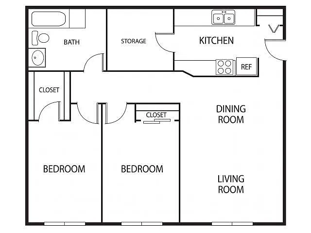 Floor plan Evergreen