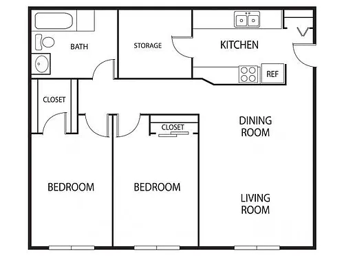 Floor plan Evergreen