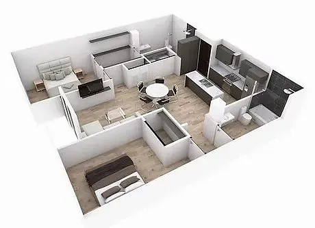 Floor plan Model C