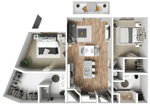 Floor plan Pinewood