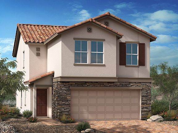 Exterior B with optional stone