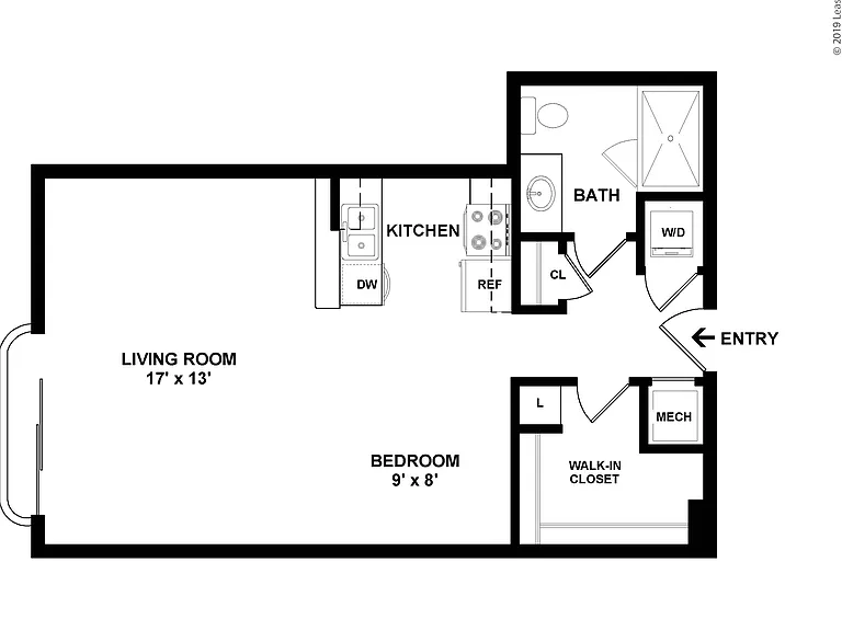 Milan: Beds - Studio: Baths - 1: SqFt Range - 577 to 577
