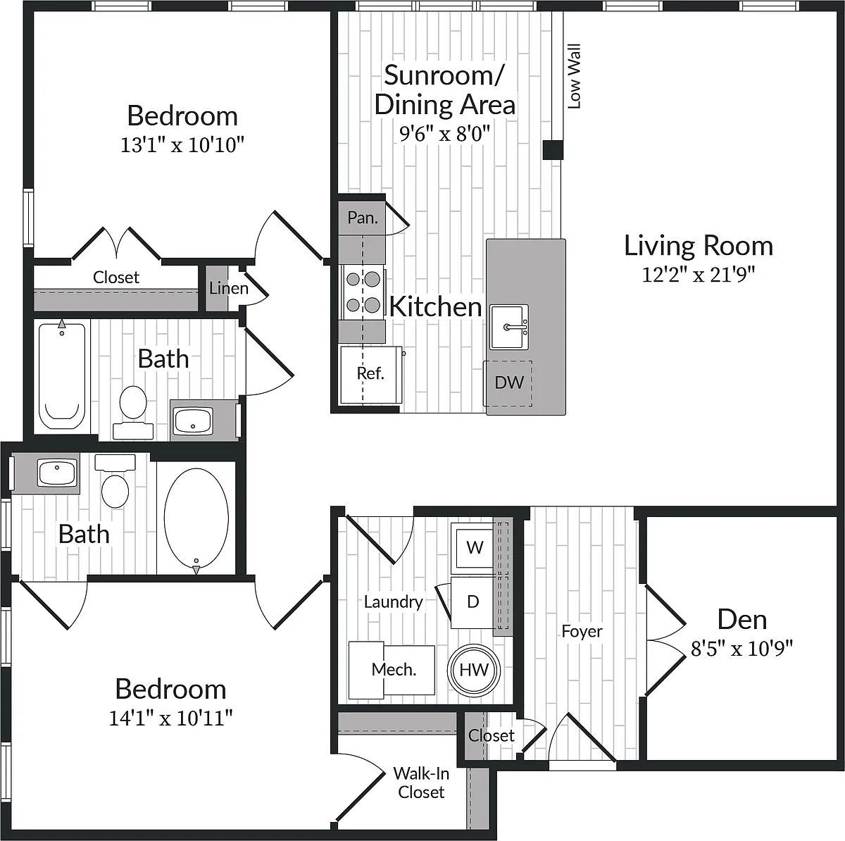 Floor plan L_CL