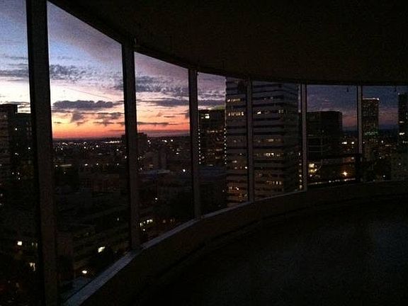 View from Living Room Night