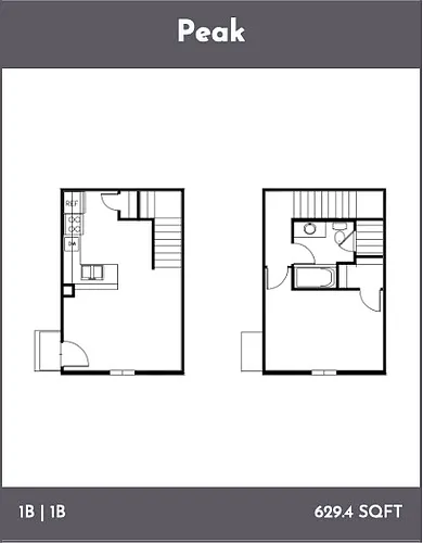 Floor plan Peak