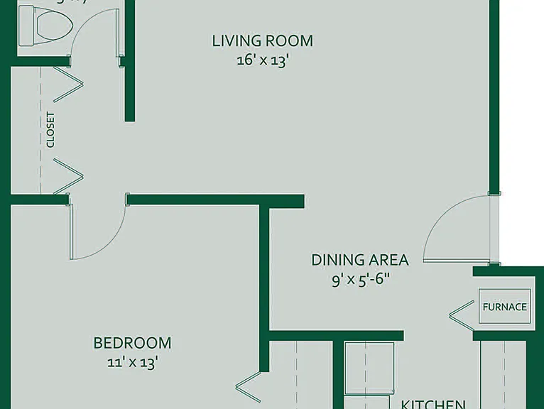 Brandywyne Village - 1 Bedroom - Second Floor Brandywyne Village - 1 Bedroom - Second Floor