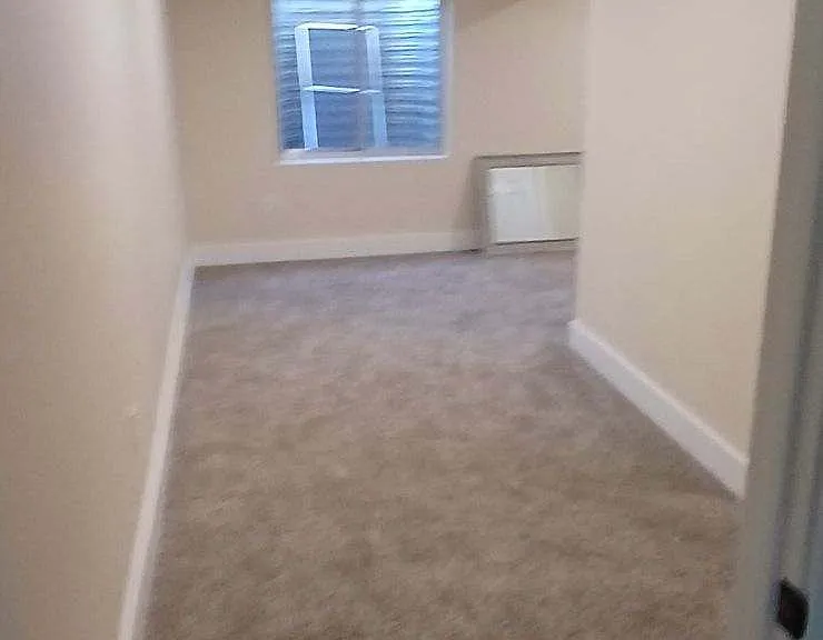 Living area in the basement.